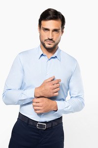 Kariban Premium PK500 - Camicia uomo popeline maniche lunghe