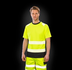 Result R502X - T-shirt di sicurezza in tessuto riciclato