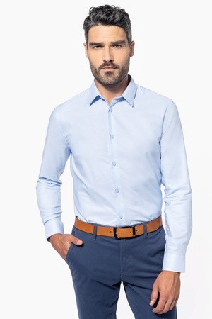 Kariban K595 - Camicia oxford maniche lunghe uomo